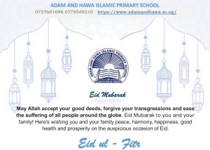 Happy Eid ul – Fitr to you all